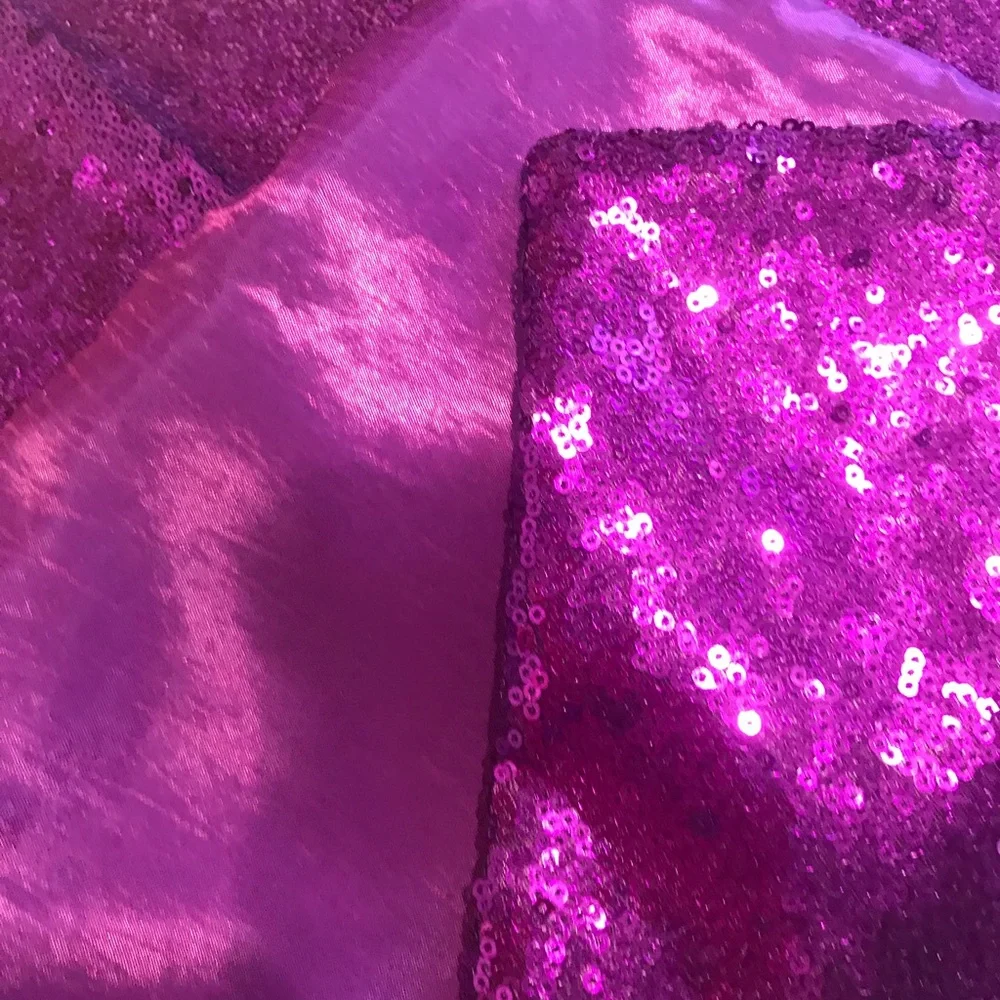🌼New Set Of Two Sequined Pillow Cases 20x11.5”
